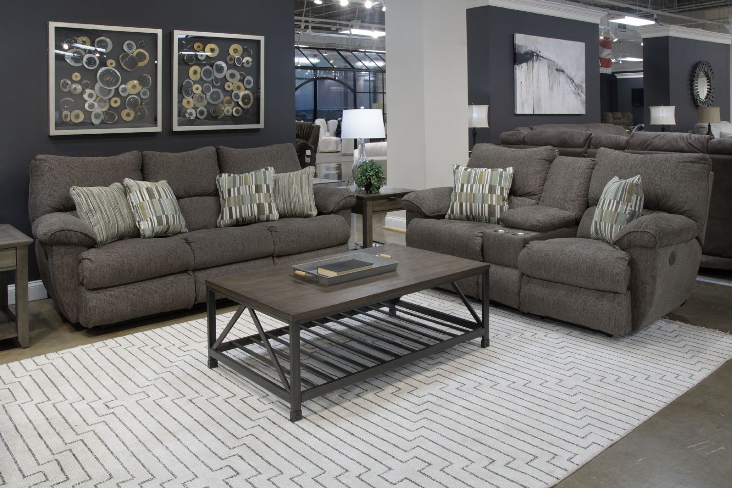 Catnapper Lenny Sofa/Love