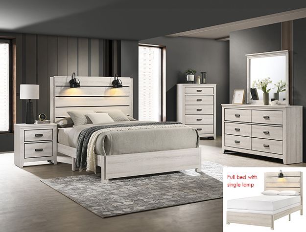 Carter White Bedroom
