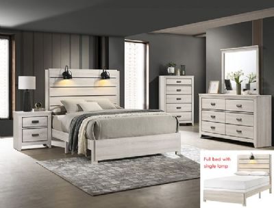 Carter White Bedroom